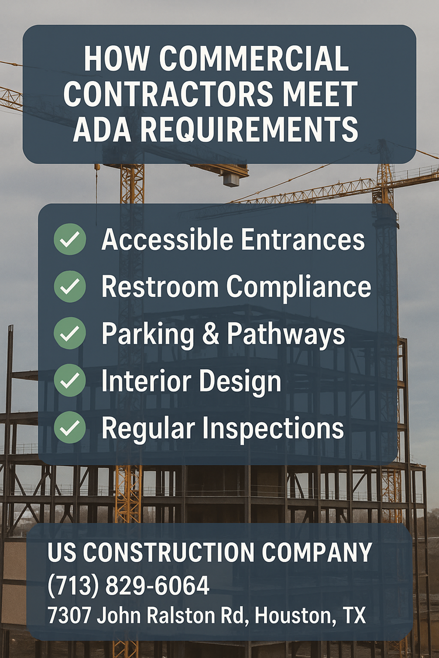 How Commercial Contractors Meet ADA Requirements?