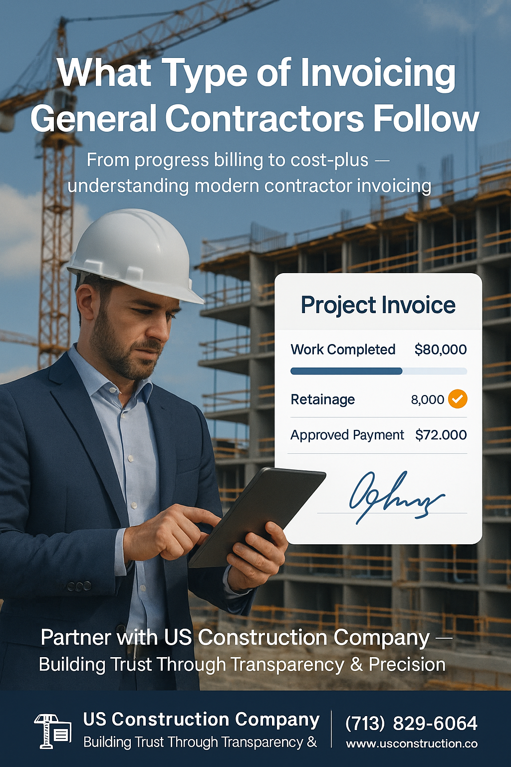 What Type of Invoicing General Contractors Follow